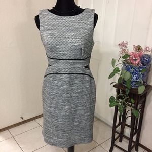 Liz Claiborne Career Gray Dress (size 6) (C4)